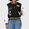 Women's Pittsburgh Steelers WEAR by Erin Andrews Varsity Full-Zip Jacket