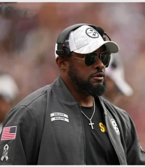 Mike Tomlin Pittsburgh Steelers Salute to Service Bomber Jacket