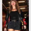 Taylor Swift KC Chiefs Team Varsity Leather Jacket