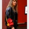 Taylor Swift KC Chiefs Team Vintage Varsity Leather Jacket