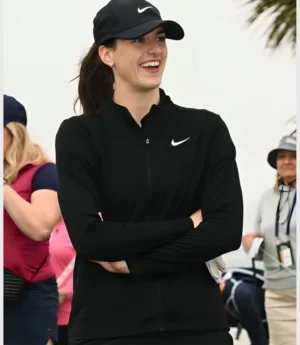 The RSM Classic Caitlin Clark Zip-up Black Track Jacket