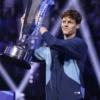 2024 ATP Finals Jannik Sinner Blue Jacket