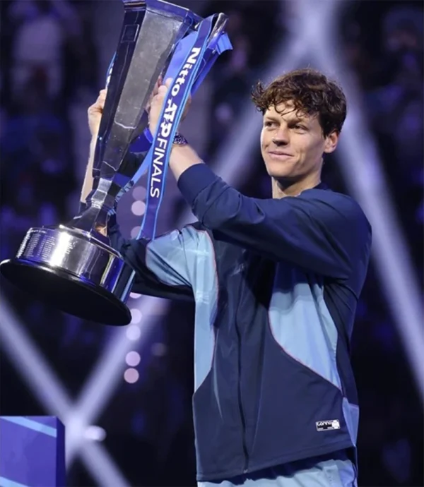 2024 ATP Finals Jannik Sinner Blue Jacket