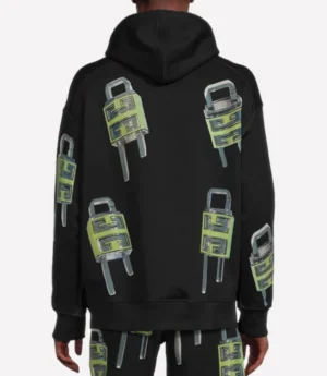 ASAP Rocky Lock Print Hoodie