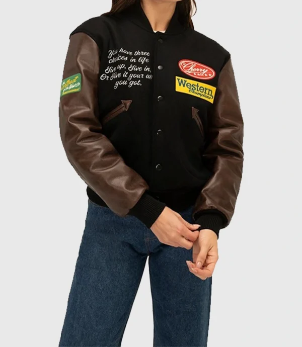 Cherry Rodeo Champ Varsity Jacket