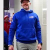 Buffalo Bills Sean Mcdermott Sideline Club Hoodie Blue