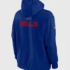 Pullover Buffalo Bills Sean Mcdermott Sideline Club Blue Hoodie