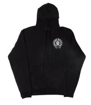 Chrome Hearts USA Horseshoe Hoodie Black