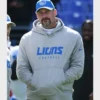 Lions Dan Campbell Hoodie Grey