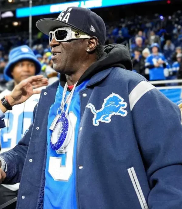 Detroit Lions Flavor Flav Jacket