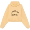 Cropped Essentials Hoodie