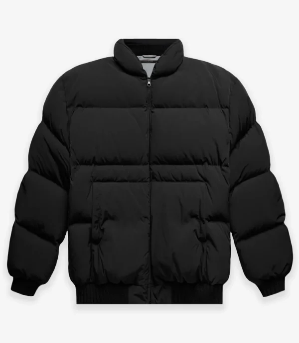 Fear of God Essentials Black Puffer Jacket