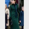 Kate Middleton Green Wool Coat