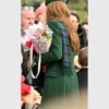 Kate Middleton Green Wool Long Coat