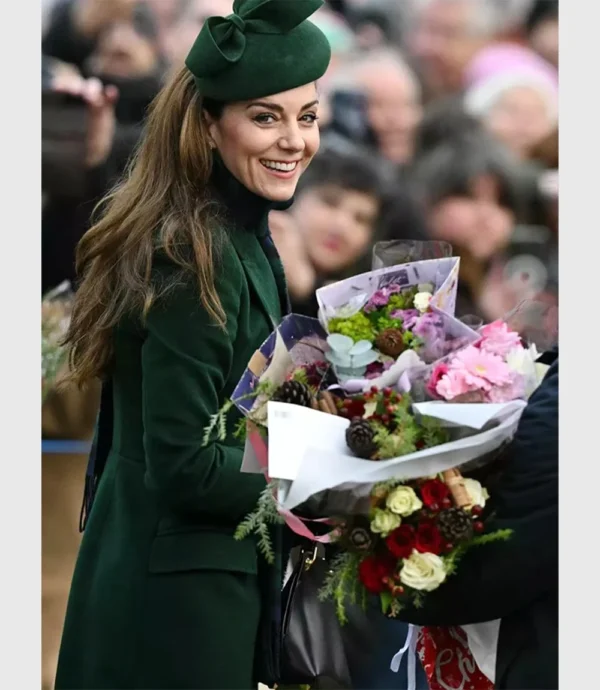 Kate Middleton Wool Long Coat