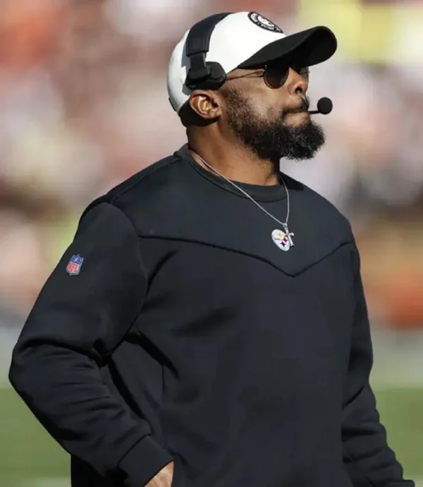 Pittsburgh Steelers Mike Tomlin Black Sweatshirt