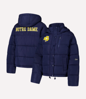 Notre Dame Navy Puffer Jacket