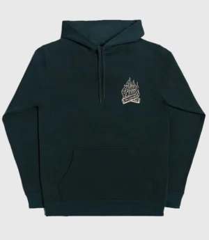 Noah Kahan Campfire Green Pullover Hoodie