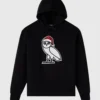 Santa Icon OVO Black Hoodie For Unisex