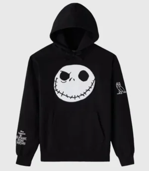 The Nightmare Before Christmas Jack Skellington Hoodie Black