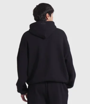 NBA x Essentials Oversized Black Fleece Hoodie