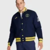 Unisex Paris Saint-Germain Football Navy Varsity Jacket