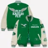 Philadelphia Eagles GOLF WANG Varisty Jacket