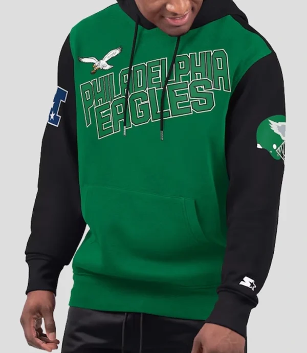 Philadelphia Eagles Kelly Green Extreme Hoodie