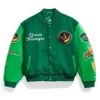 Power Rangers Green Varsity Jacket