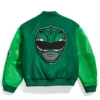 Power Rangers Varsity Jacket Green