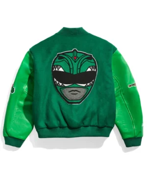 Power Rangers Varsity Jacket Green