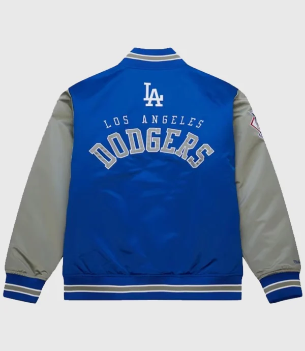 Los Angeles Dodgers Primetime Vintage Satin Full-Snap Jacket