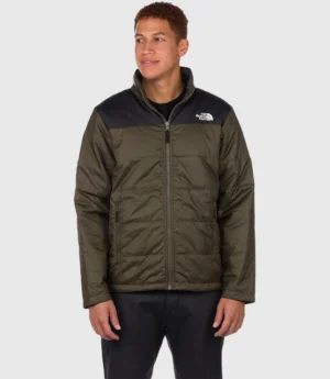 Lone Peak Triclimate 2 The North Face Green And Black Hooded Jacket