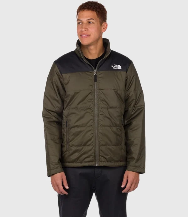 Lone Peak Triclimate 2 The North Face Green And Black Hooded Jacket