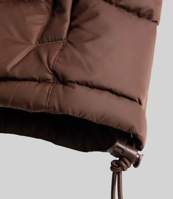 The North Face x Skims Puffer Brown Jacket