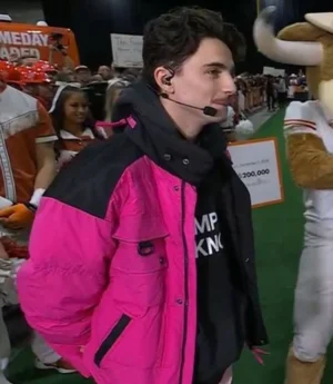 Timothee Chalamet Jacket Pink