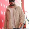 Travis Kelce MARNI Oat Shaggy Jacket