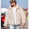 MARNI Oat Shaggy Travis Kelce Beige Jacket