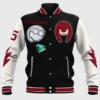 American Football Team Detroit Lions x Knuckles Varsity Baseball Bomber Jacket